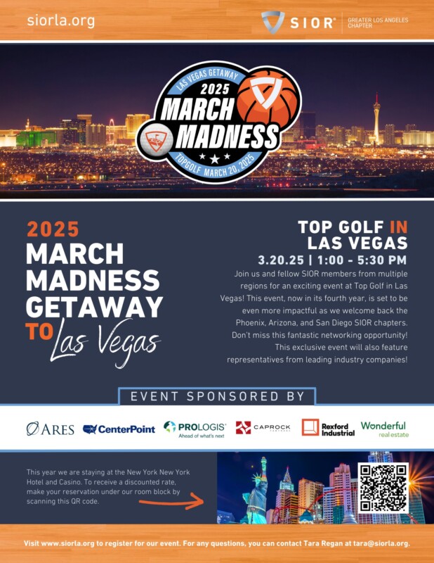 March Madness: Exclusive Event for Members, Corporate Sponsors & Friends of SIOR